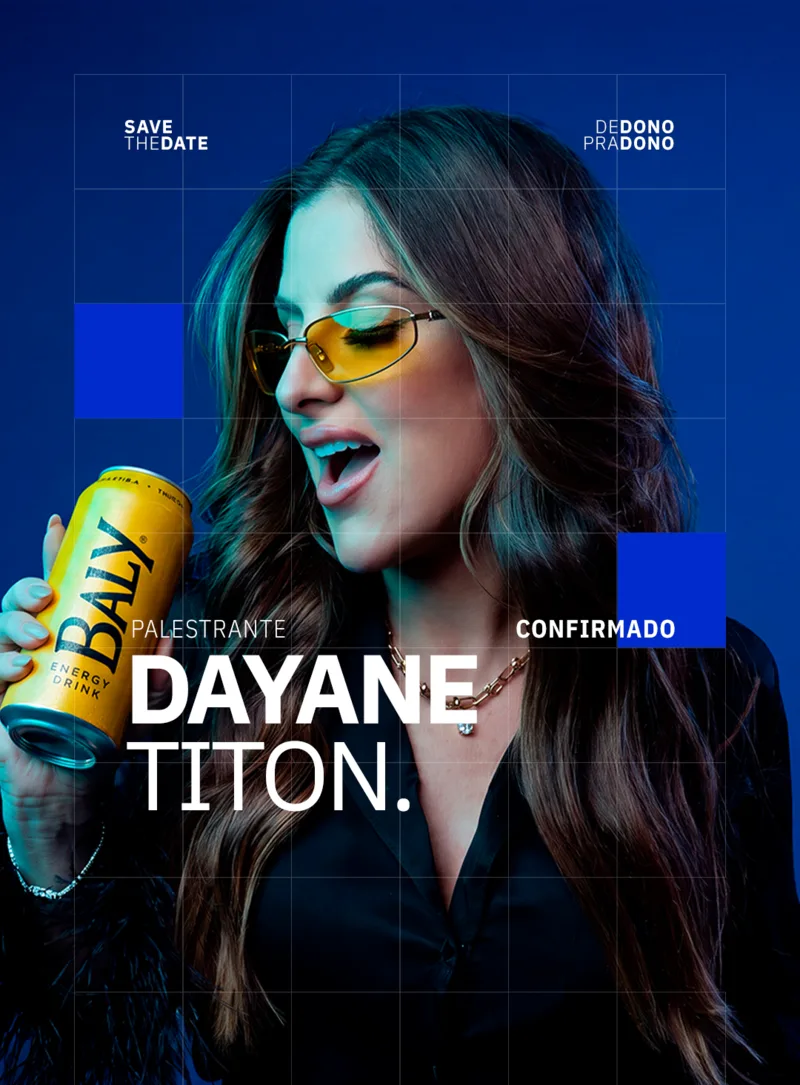 DAYANE TITON, palestrante confirmado do Empreende Içara 2026