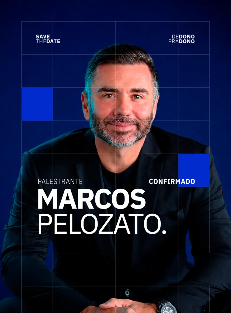 MARCOS PELOZATO, palestrante confirmado do Empreende Içara 2026